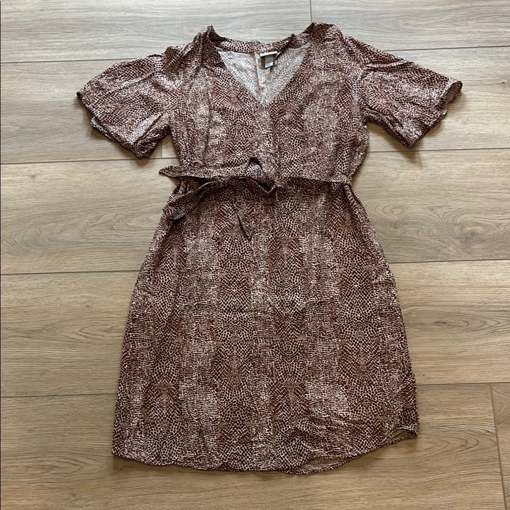 A New Day Animal Print Dress